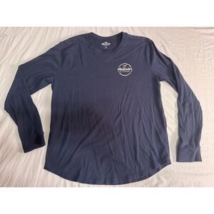Hollister California Long‎ Sleeve Logo Graphic Tee Shirt Mens Small